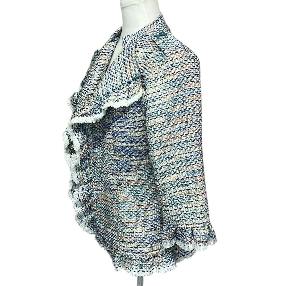 Nick & Mo Fringes Ruffled Detail Jacket - Picture 3 of 6